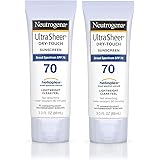 Neutrogena Ultra Sheer Dry-Touch Sunscreen, SPF 70, 88 mL (Pack of 2)