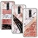 Produktbild CLM-Tech kompatibel mit Huawei Mate 10 Lite Hülle 3X, TPU Silikon-Hülle Case Schutzhülle Handyhülle 3er Set, Marmor Mehrfarbig