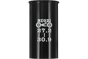 VOSAREA Seat Post Adapter Shim 27.2 to 30.9 Bicycle Seatpost Tube Adapter Reducing Sleeve Shim for Mountain Bike, Road Bike, MTB, BMX1