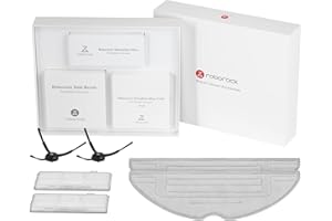 roborock Original Zubehörset für S8/S8+/S7/S7 MaxV/S7 Max Ultra/S7 MaxV Ultra/S7 Pro Ultra,mit VibraRise Wischtücher Grau, HEPA Filter und Schwarz Nylon Seitenbürste.