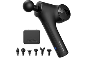 Opove Pistola Massaggio Muscolare Tessuto Profondo 14,5 mm Massaggiatore Muscolare Elettrico Portatile Design Ergonomico Per Collo, Schiena, Spalle E Gambe Rilassamento Muscolare Apex Nero