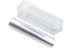 GUOML JCAKES Rollo de film transparente (30 cm x 3000 cm)，Film Transparente para Embalar, Plastico Cubretodo para Mudanzas, Film Adhesivo Protector，Accesorio Caja de corte de film transparente