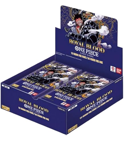 ONE PIECE 10ボックス OP-10 One Piece Card Game, Royal Bloodline, Box, zawiera 24