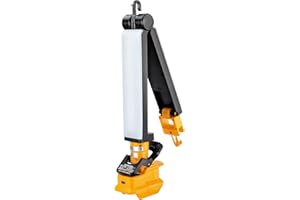 Taingwei Oświetlenie robocze LED 2400 lm, kompatybilne z baterią litową Dewalt 20 V MAX, reflektor 30 W do naprawy samochodu, na kemping, oświetlenie awaryjne i placu budowy
