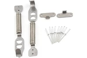 REPAIROCK 2 PCS Bonnet Springs Fastener Hood Pin Lock Latch Kit Set for Auto Auto Replacement Parts