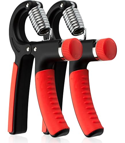 Hand Grip Musculation, 5pcs Musculation Main Kit,5-60KG Résistance Réglable Hand Gripper pour La