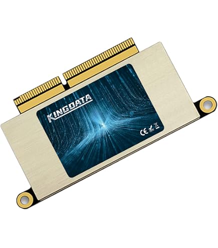 SSD KingSpec 512Go Pour MacBook Pro/Air/iMac (2013-2017) – Mise à Niveau Rapide