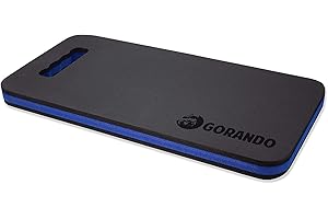 ‎GORANDO GORANDO® Premium Kniekissen |blau| Kniebrett | Knieunterlage - Ideal für die Arbeit in Werkstatt, Haus, Garten | Knieschoner, Knie-Matte, Sitz-Unterlage…