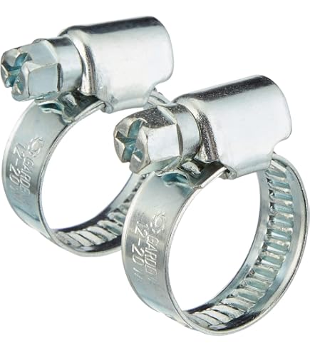 16-teiliges Schlauchschellen Set – Ø 2-4 Cm, Mit Spannverschluss, Für Garten, Auto & Haushalt