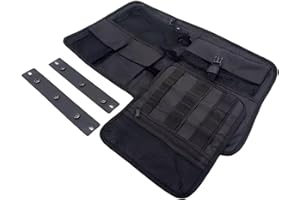 GYMARK Sac de rangement pour moto Tour Pak Pack pour Indian Chieftain Roadmaster Dark Horse Elite 2015-2021 Noir