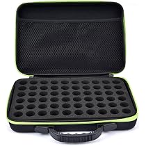 Boîte De Rangement Huiles Essentielles 60 Flacons - Protection Anti-choc - Idéal Voyage