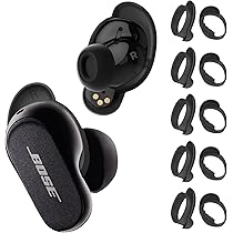 5 Pairs] Ear Tips Covers for Bose QuietComfort Earbuds II, WOFRO
