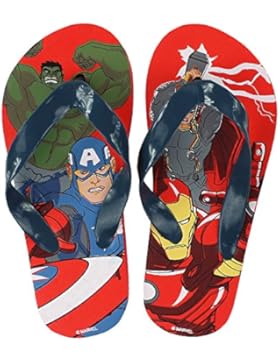 The Avengers Zehentreter Badelatschen Thor Hulk Iron Man 1