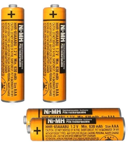 4X Batteries AAA Micro Compatible Avec Siemens Gigaset - Foto 6