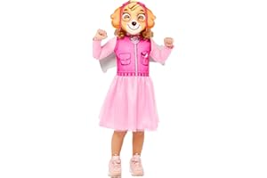 amscan Dziecięcy dziewczęcy oficjalnie licencjonowany kostium Psi Patrol Skye Book Day Week Fancy Dress