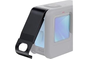 GEPULY Aluminum Side Door Cover for GoPro Hero 9 10 11 12 13 Black Removable Easy Charging Battery Door Cover with Type-C Port Convenient for Vlog/Record