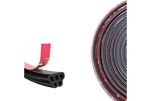 ‎NEUWEE NeuWee Autotür Gummidichtung B-Form Zweischichtige Universal Autotürdichtung Kantenschutz Autotür Wetterschutz Rauschunterdrückung Türdichtung Gummiprofil Für Autos Boote Wohnmobile Lkws (21m/ 69ft)