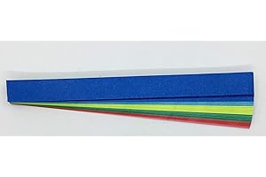 Pearl Blue pack3 Iris Folding Strips 5X Mixed Colours DeeCraft