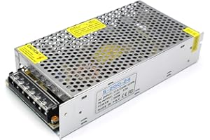 inShareplus 24V 8.5A 200W, DC Universal Regulated Switching Power Supply, 110/220V AC to DC 24 Volt LED Driver, Converter, Transformer for LED Strip Light, CCTV, Computer Project, 3D Printer