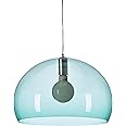 Kartell FL/Y Lampada a Sospensione E27, 15 W, Verde Salvia, Diametro 52cm