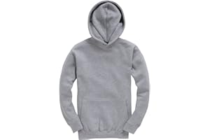 D&H CLOTHING UK Kids Children Pullover Hoodie Hooded Sweatshirt Unisex Boys Girls Age 3 to 13