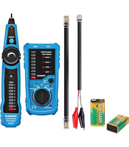 Tester Rete Lan Rilevatore Di Linea Telefonica, MS6812 Localizzatore Cavi, Tester Rilevatore Cavi Telefonici Podofo - 12