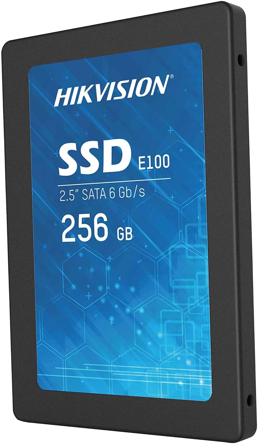 HIKVISION E100 256GB 2.5-Inch Internal SSD, SATA 6Gb/s, up to 550MB/s - Solid State Disks 3D Nand TLC