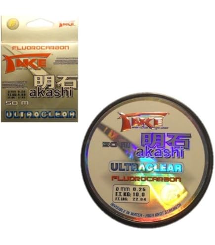 Lineaeffe Akashi Ultra Fluorocarbon 100 Metre Misina, Görünmez Misina