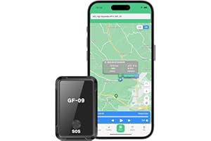 YANIROM GPS Tracker,Portable Real Time GPS Locator Tracker for Luggage/Vehicle/Car/Children/Pets,Unlimited Range of Global Real Time Location Tracking(With Free App)