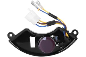 MLMLH Arc-shaped Automatic Voltage Regulator AVR, Generator Voltage Stabilizer Universal Adjustable Voltage Regulators for 6.5KW 7KW 8.5KW 2-Phase 6-Wire Petrol Generators