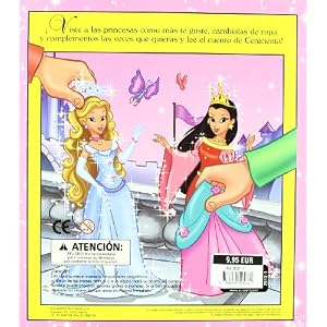 Viste a tus princesas con imanes brillantes con cuento de Cenicienta