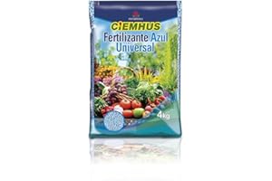 Infertosa | Fertilizante Azul Universal NPK 10-12-18, 4KG, Abono Mineral Granulado, Composición Baja en Cloruros, Rico en Micronutrientes, para Todo Tipo de Plantas - CIEMHUS