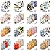 LittleBloom, Reusable Pocket Cloth Nappy, Fastener: Popper, Set of 3, Patterns 342, With 6 Bamboo Inserts, (see "Special Offers and Product Promotions" for Special Offers Detail)