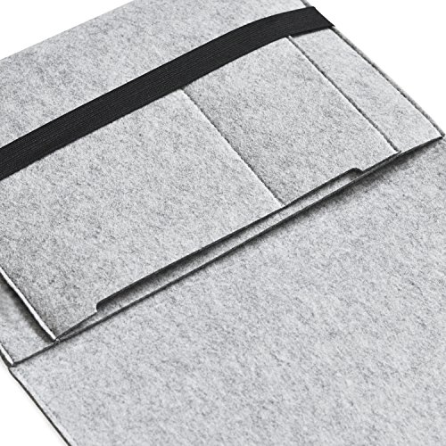 iProtect Schutzhülle iPad Filz Sleeve Hülle Laptop Tasche grau - 4