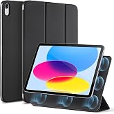 ESR iPad A16 i&ccedil;in Kılıf, iPad 11./10. Nesil Kılıf, Rebound Serisi, Siyah | İnce &Uuml;&ccedil; Katlı İki Y&ouml;nl&uuml; Stand, G&uuml;&ccedil;l&uuml; Manyetik Ataş