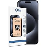 KZY İLETİŞİM Apple iPhone 15 Pro ile Uyumlu Tam Kaplayan Mat Seramik Nano Esnek Ekran Koruyucu Cam