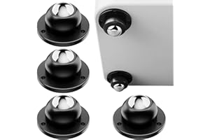 CATOR 4 Stück Kugelrollen selbstklebendes Möbelrollen Möbelgleiter Für Schwere Möbel Kugelrollen Für Möbel Universal 360 Moving Wheels, Für Transport Möbeln