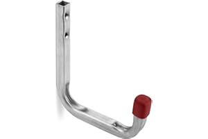 8 x OrgaTech Crochets Muraux 140 x 115 mm Crochets Universels Crochet de Montage Support Outils