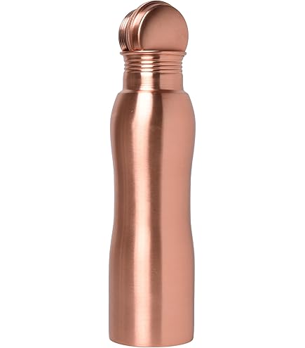 Borraccia In Rame Ayurvedica - 963,9 G, Design Anticato | Benefici Per La Salute - Foto 10