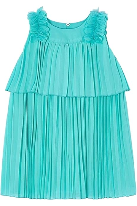 Vestito Bambina Mayoral Nido D'Ape - Salmone, 100% Cotone, Per Primavera/Estate - Foto 7