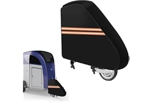 JOJOCY Copertura per timone per rimorchio, copertura protettiva 600D e copertura per timone per roulotte e rimorchi per cavalli, copertura anteriore per rimorchio per la maggior parte dei tipi di rimorchi