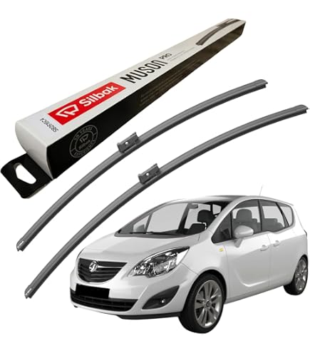 Phil Trade Classic Wiper Blades For Vauxhall Meriva A 2003-2010 – 600mm Set – Front Windscreen