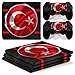 Produktbild Sony PS4 Playstation 4 Pro Skin Design Foils Aufkleber Schutzfolie Set - Turkey Motiv
