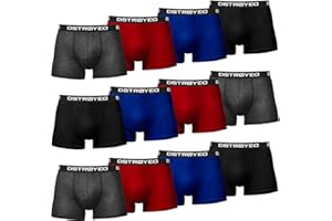 DSTROYED ® Boxershorts Herren 10-er / 12-er / 15-er / 8-er Pack S-5XL Unterhosen Männer Unterwäsche Men