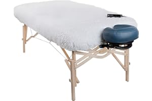 EARTHLITE DLX Fleece Massage Table Warmer & Fleece Pad – Washable, Digital, Up to 135F, Auto Shut-Off (1” Fleece)