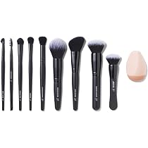 6-teiliges Make-up Pinsel Set – Für Augen, Lippen & Gesicht – Inkl. Holzgriff