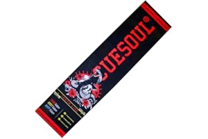 CUESOUL Heavy Duty Darts Mat Includes Both Official Soft & Steel Tip Throwline