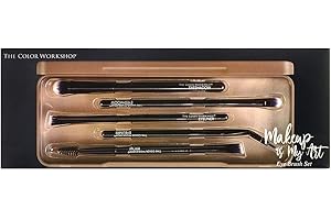 MARKWINS Essentials Makeup is My Art - Set de Brochas de Maquillaje de Ojos - Paleta con una Selección de Brochas Profesionales de Maquillaje - California Collection - Kit de Maquillaje Profesional