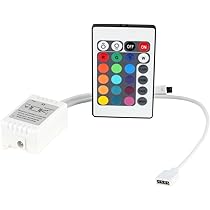 Mini-télécommande IR Touche 24 Pour 3528 5050 Rgb LED Bande De Lumière - Foto 11