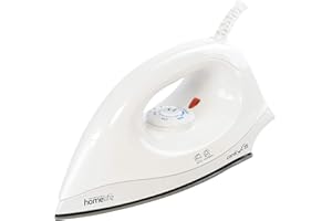 Homelife for easy living Coral X-15 1200w Dry Iron/Non-stick Soleplate/Variable Temperature Control / 2m Long Cord / E7051 / White